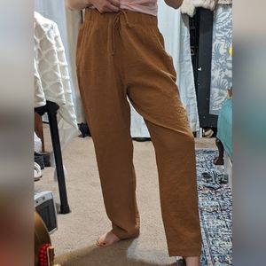 Flowy textured pants- Norm Thompson